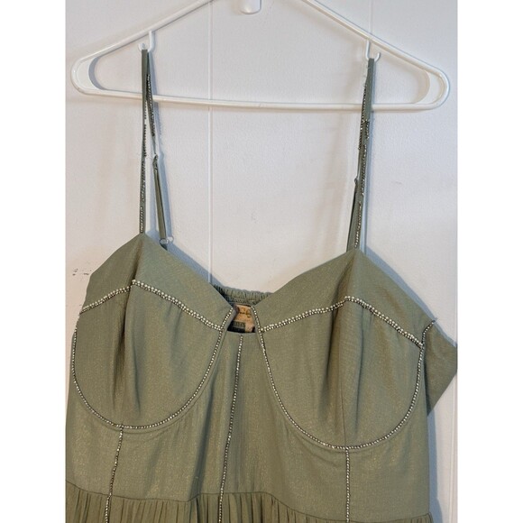 Anthropologie Verb by Pallavi Singhee 2x Embellished Buster Corset Dress - Picture 3 of 16